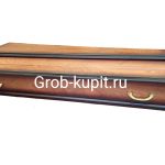 Гроб сапеле 4-х гранный Сосна